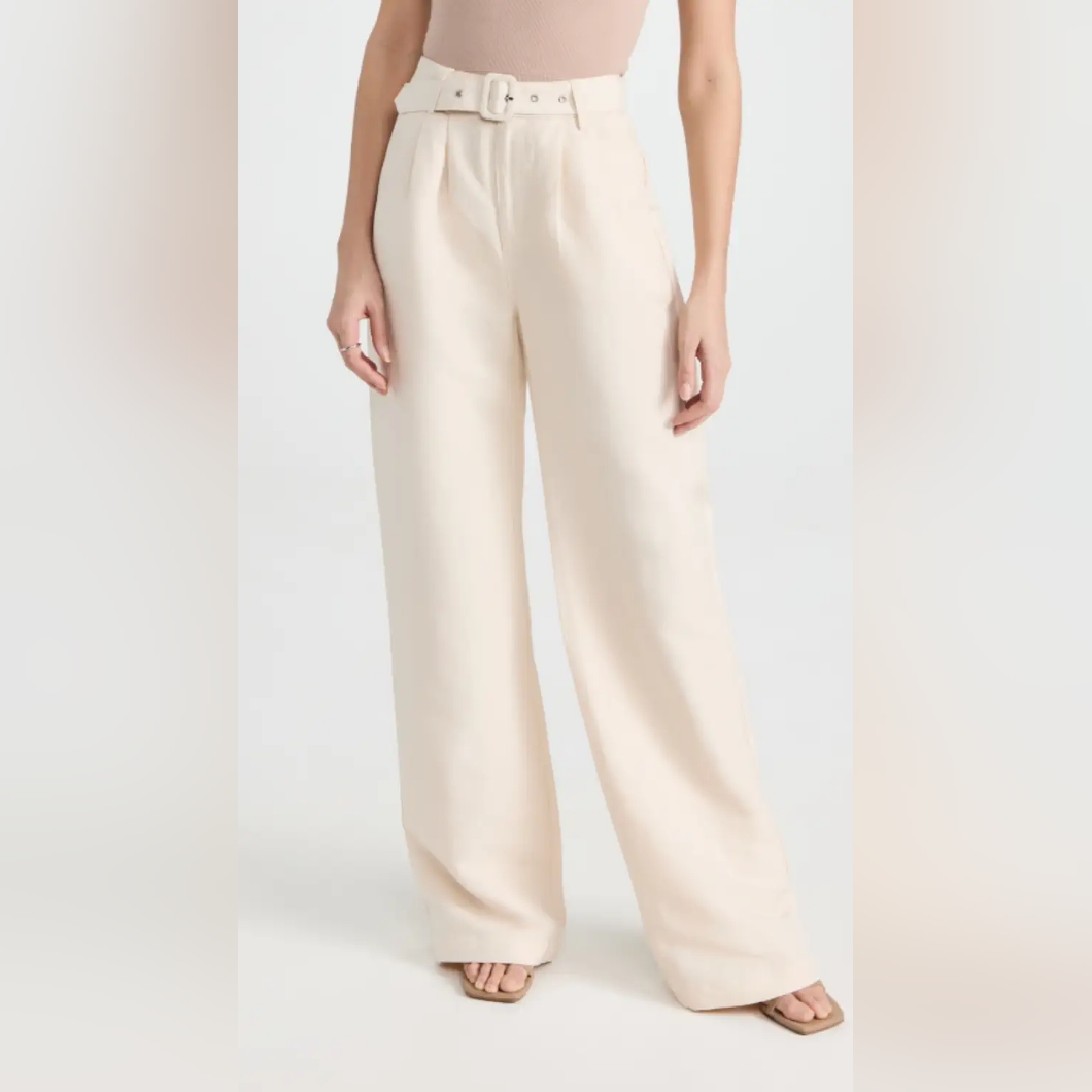 Nwt, Paige Monette Pants In Antique Paper